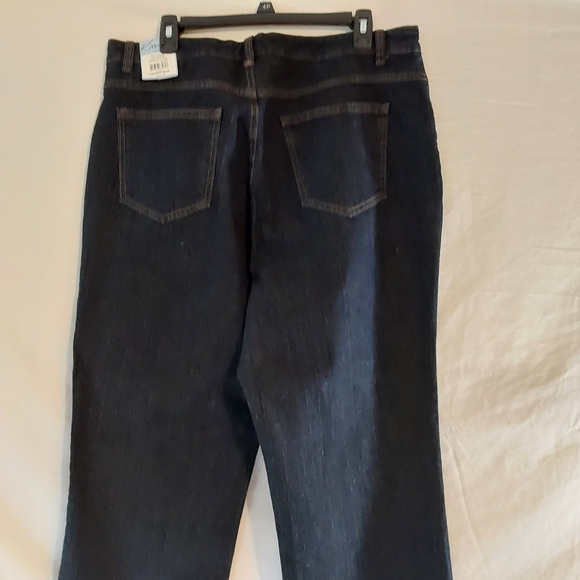 NWT Kim Roger's Women's! 16W Average Easy Fit Denim Jeans - Picture 4 of 6